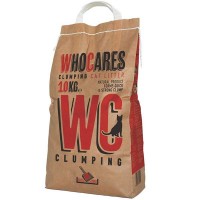 WC Who Cares Clumping ГРУДКУЮЧИЙ наповнювач для котячих туалетів 10 кг (800130)